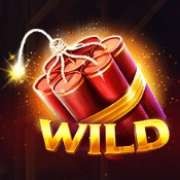 Wild ja kerätty symboli Dynamite Wealth -pelissä