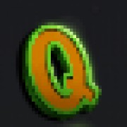 Q-symboli maskissa