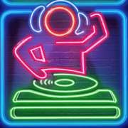 DJ-symboli tanssijuhlissa